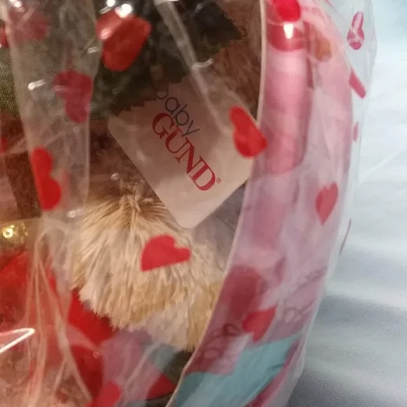 Baby Gund Teddy Bear gift basket